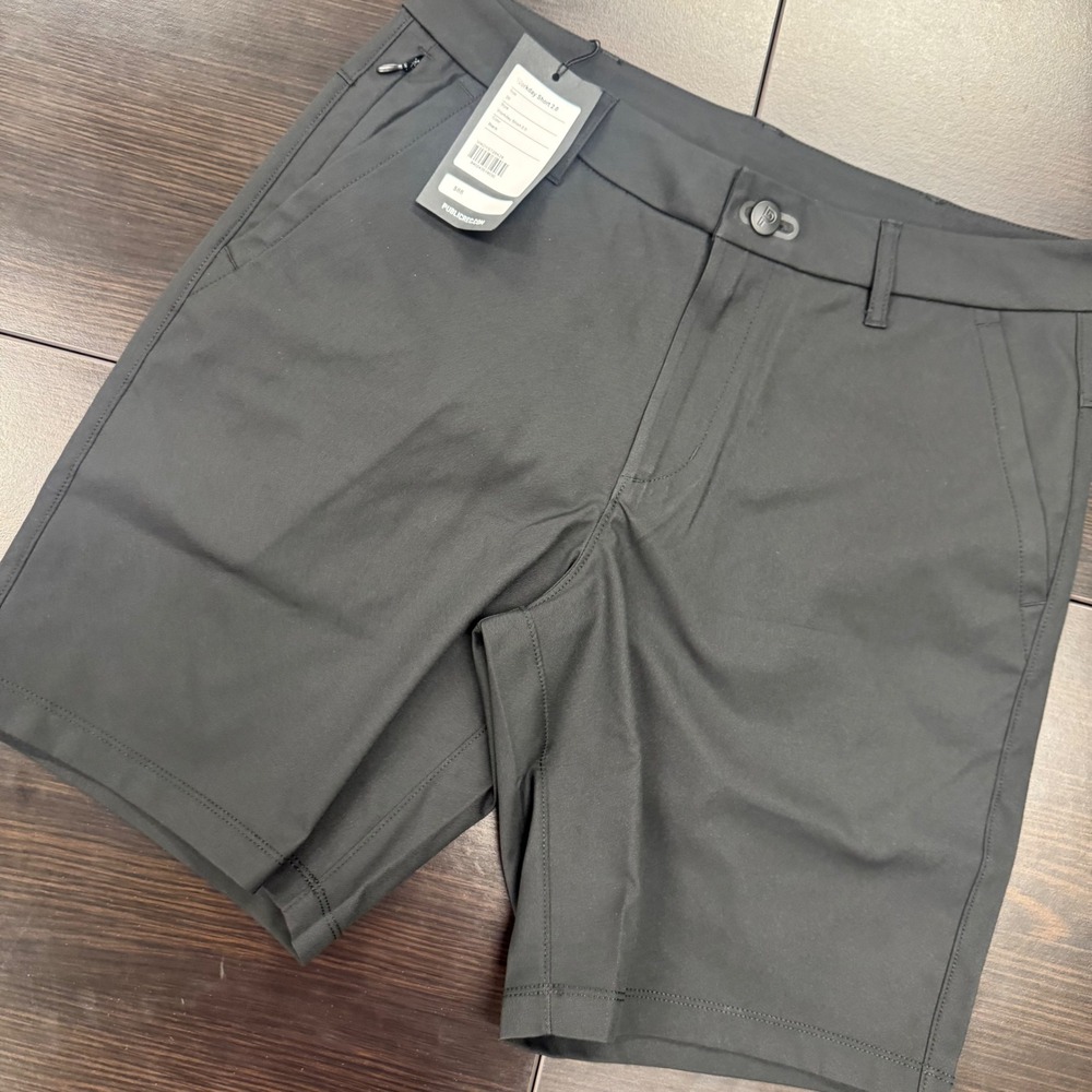 Public Rec‎ Workday Short 2.0 Mens 28 Black NEW Performance Stretch Chino 3940